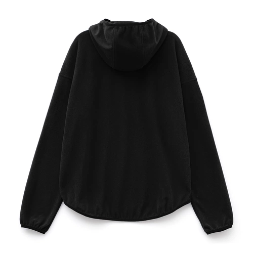 Анорак флисовый унисекс Fliska, черный Анорак флисовый унисекс Fliska, черный