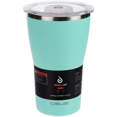 Термостакан Sapporo, бирюзовый Термостакан Sapporo, бирюзовый