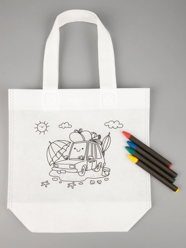 Сумка для раскрашивания Create, белая Сумка для раскрашивания Create, белая