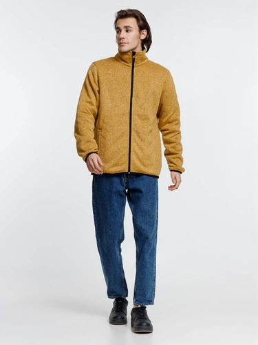 Куртка унисекс Gotland, горчичная Куртка унисекс Gotland, горчичная