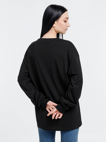 Футболка оверсайз унисекс Сity Sapiens, черная Футболка оверсайз унисекс Сity Sapiens, черная