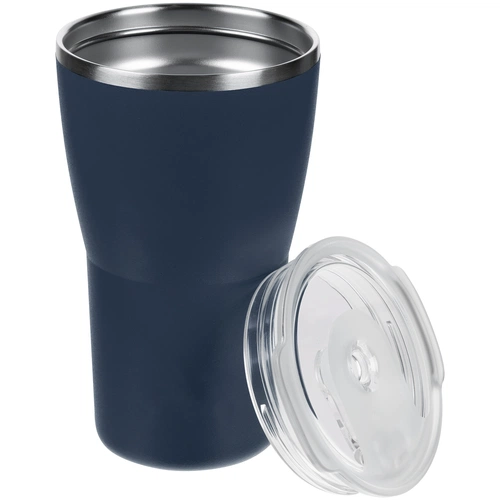 Термостакан Sapporo без логотипа, темно-синий Термостакан Sapporo без логотипа, темно-синий