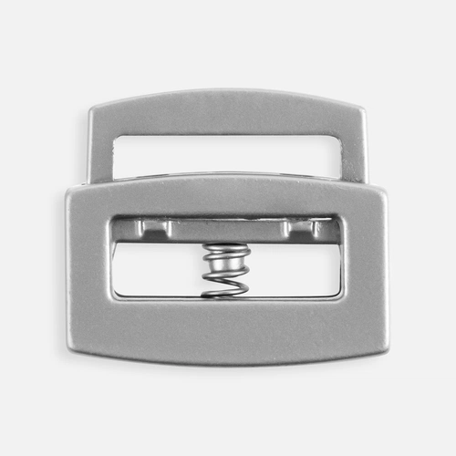 Фиксатор для шнура Latch, серебристый Фиксатор для шнура Latch, серебристый