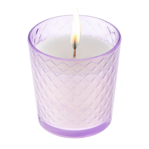 Свеча ароматическая Ristoro, сиреневая, амбра и специи Свеча ароматическая Ristoro, сиреневая, амбра и специи