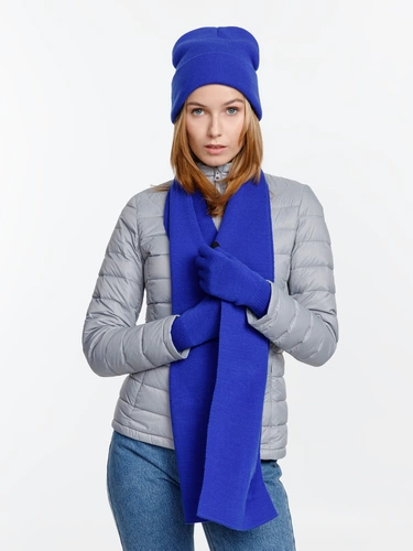 Шарф Urban Flow, ярко-синий Шарф Urban Flow, ярко-синий