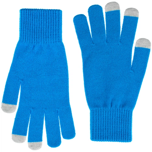 Перчатки сенсорные Urban Flow, ярко-голубые Перчатки сенсорные Urban Flow, ярко-голубые