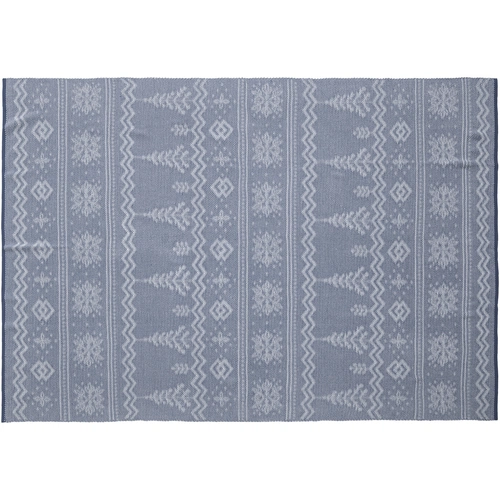 Плед Elnik, серый с молочно-белым Плед Elnik, серый с молочно-белым