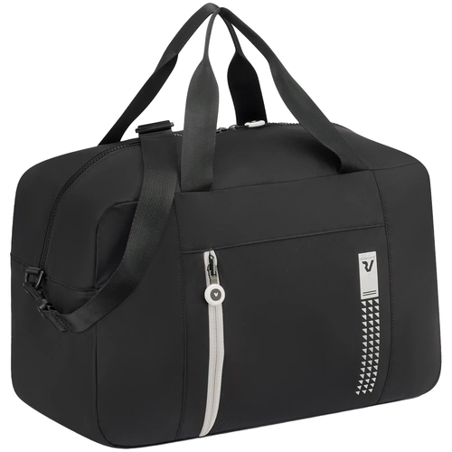 Сумка дорожная Compact Neon, черная с белым Сумка дорожная Compact Neon, черная с белым