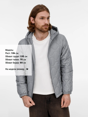 Куртка унисекс Tarnaby, светло-серая Куртка унисекс Tarnaby, светло-серая