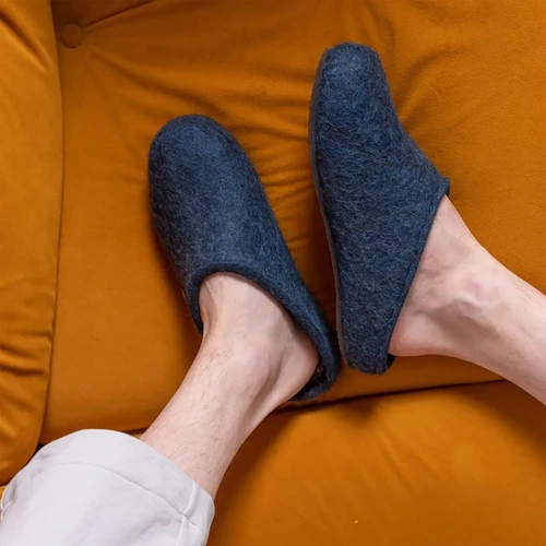 Домашние валенки Step, темно-синие (индиго) Домашние валенки Step, темно-синие (индиго)