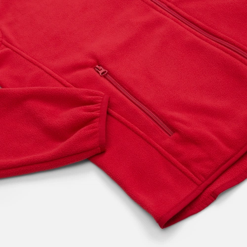 Куртка флисовая унисекс Ben Mac, красная Куртка флисовая унисекс Ben Mac, красная