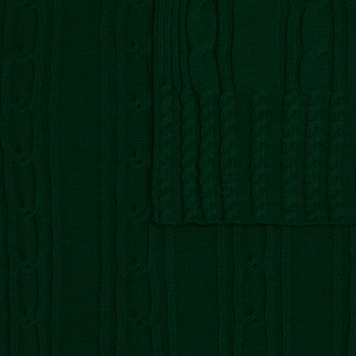 Плед Remitti, темно-зеленый (хвойный) Плед Remitti, темно-зеленый (хвойный)