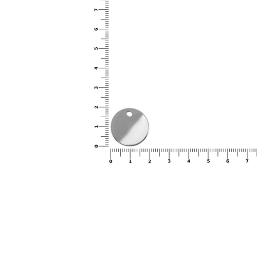 Шильдик металлический Alfa Sirkel, серебристый глянцевый Шильдик металлический Alfa Sirkel, серебристый глянцевый