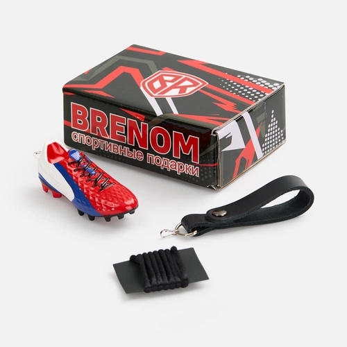 Брелок «Футбольная бутса», красный Брелок «Футбольная бутса», красный
