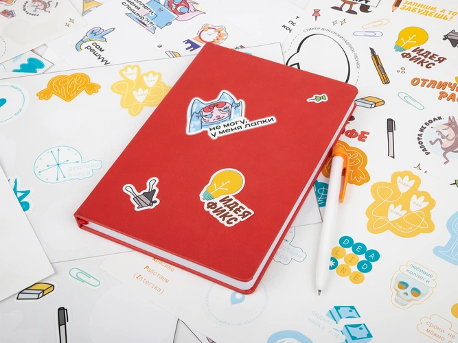 Наклейки бумажные Sticker Pack на заказ, S Наклейки бумажные Sticker Pack на заказ, S