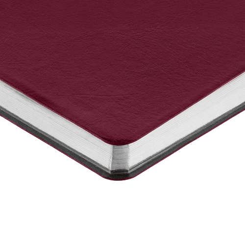 Ежедневник Nebraska Flex, недатированный, бордовый с серебристым Ежедневник Nebraska Flex, недатированный, бордовый с серебристым