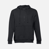 Толстовка мужская на молнии с капюшоном Amsterdam, черная