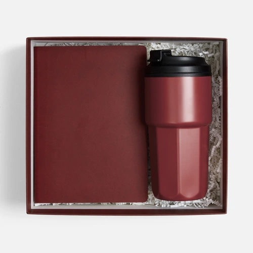 Коробка Recollection, бордовая Коробка Recollection, бордовая