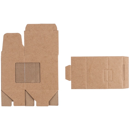 Коробка с окном Lilly, крафт Коробка с окном Lilly, крафт