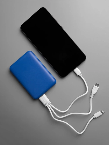 Внешний аккумулятор Uniscend Full Feel Type-C, 5000 мАч, синий Внешний аккумулятор Uniscend Full Feel Type-C, 5000 мАч, синий