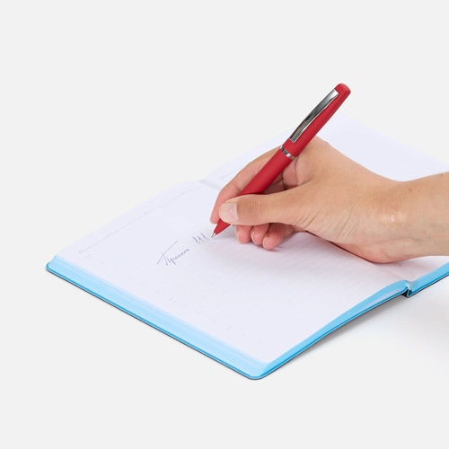 Ручка шариковая Bolt Soft Touch, красная Ручка шариковая Bolt Soft Touch, красная