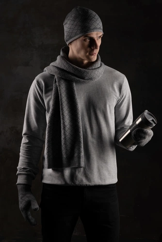 Термостакан Hard Work, вакуумный, серебристый Термостакан Hard Work, вакуумный, серебристый