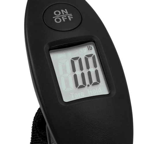 Дорожные весы Ponder, черные Дорожные весы Ponder, черные