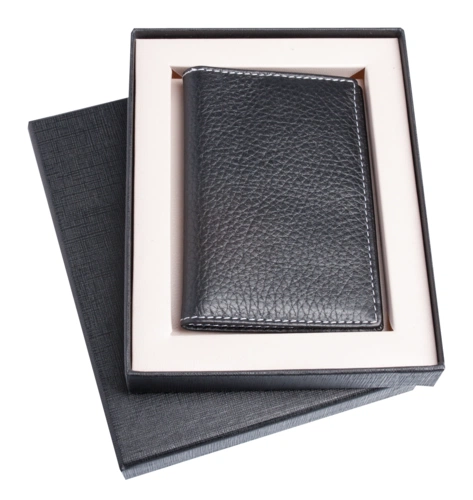 Футляр для визиток Belladonna Meeting, черный Футляр для визиток Belladonna Meeting, черный