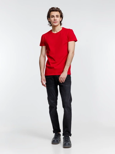 Футболка мужская Pioneer Men, красная Футболка мужская Pioneer Men, красная