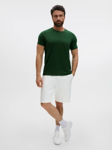 Футболка унисекс Regent 150, темно-зеленая Футболка унисекс Regent 150, темно-зеленая