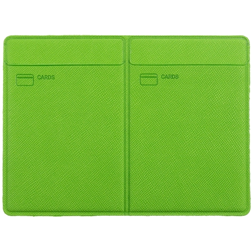 Обложка для автодокументов Devon Light, зеленая Обложка для автодокументов Devon Light, зеленая