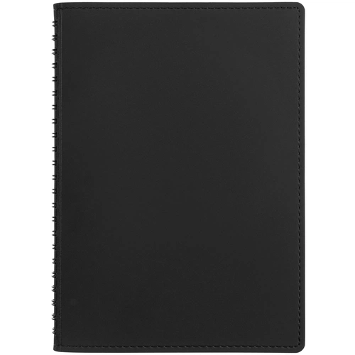 Ежедневник Spring Shall, недатированный, черный с серым Ежедневник Spring Shall, недатированный, черный с серым