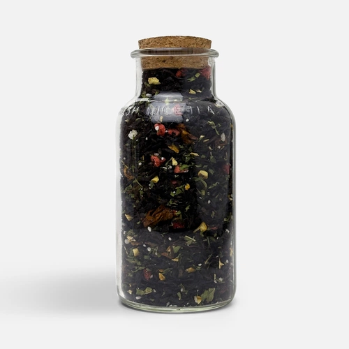 Чай «Сокочай», черный с соком ананаса, клубникой, мятой, медом и лимоном Чай «Сокочай», черный с соком ананаса, клубникой, мятой, медом и лимоном