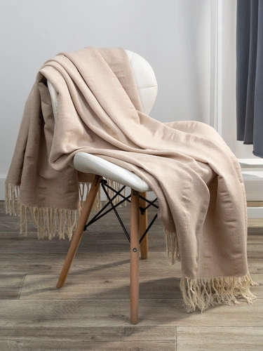 Плед «Сенеж», бежевый Плед «Сенеж», бежевый