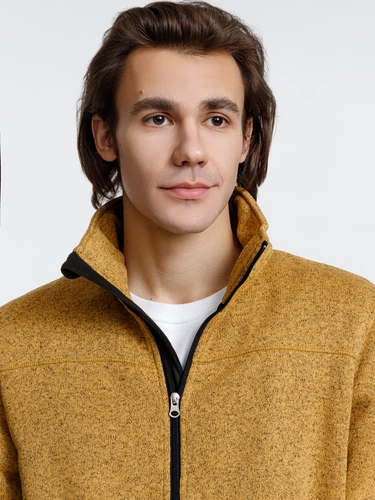 Куртка унисекс Gotland, горчичная Куртка унисекс Gotland, горчичная