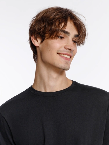 Футболка унисекс Streetwise, черная Футболка унисекс Streetwise, черная