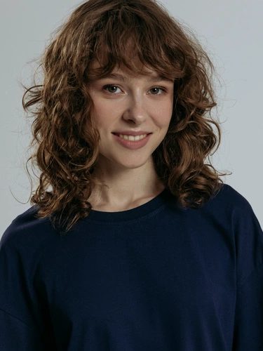 Футболка оверсайз унисекс Base Space, темно-синяя Футболка оверсайз унисекс Base Space, темно-синяя