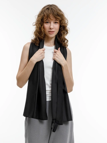 Полотенце спортивное Snaab, черное Полотенце спортивное Snaab, черное