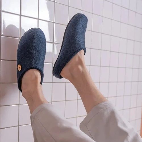 Домашние валенки Step, темно-синие (индиго) Домашние валенки Step, темно-синие (индиго)