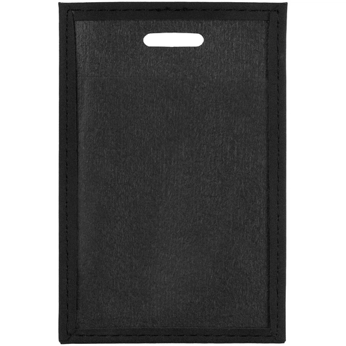 Чехол для пропуска Nubuk, черный Чехол для пропуска Nubuk, черный