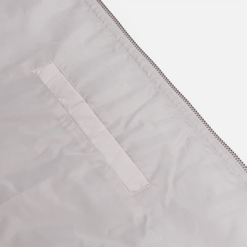 Куртка унисекс Warmbridge, светло-серая Куртка унисекс Warmbridge, светло-серая