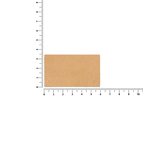 Лейбл кожаный Pasek, M, бежевый Лейбл кожаный Pasek, M, бежевый