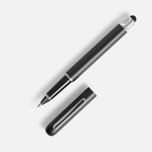 Роллер Scribo со стилусом, матовый серый Роллер Scribo со стилусом, матовый серый