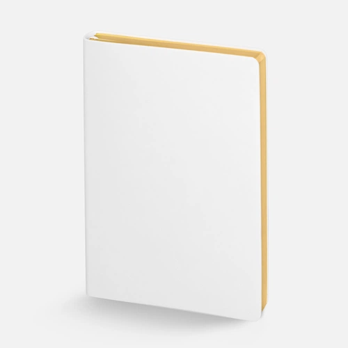 Ежедневник Nebraska Flex, недатированный, белый с золотистым Ежедневник Nebraska Flex, недатированный, белый с золотистым