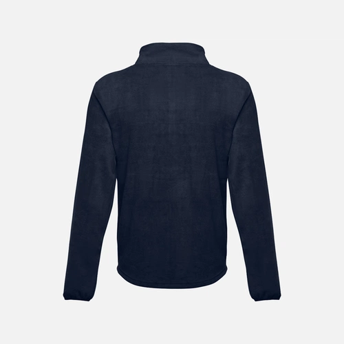 Куртка флисовая мужская Helsinki, темно-синяя Куртка флисовая мужская Helsinki, темно-синяя