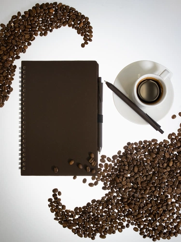 Блокнот на спирали Coffeist, коричневый Блокнот на спирали Coffeist, коричневый