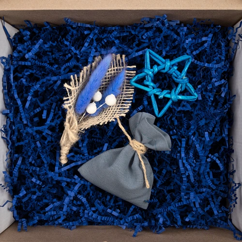 Бумажный наполнитель Chip, темно-синий Бумажный наполнитель Chip, темно-синий