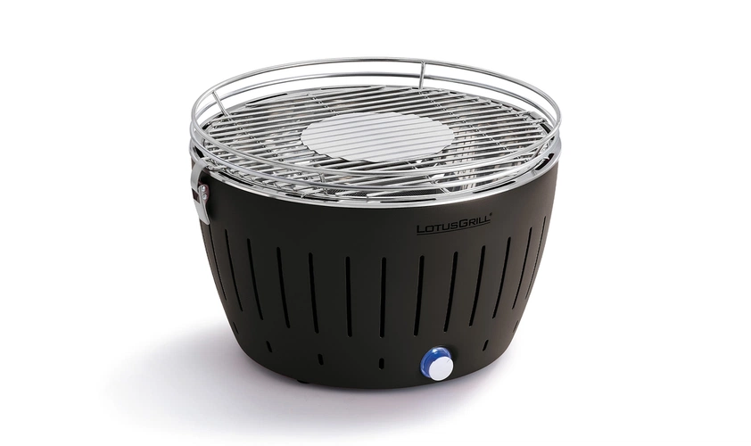 Угольный гриль Lotus Grill Classic, серый (антрацит) Угольный гриль Lotus Grill Classic, серый (антрацит)