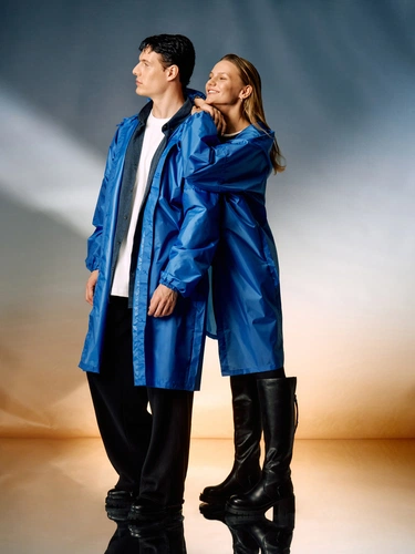 Дождевик унисекс Rainman, ярко-синий Дождевик унисекс Rainman, ярко-синий