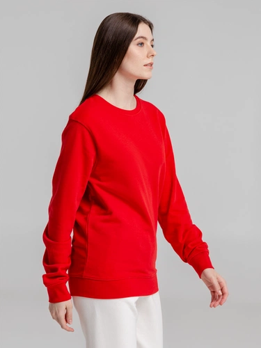 Свитшот унисекс BNC Inspire (Organic), красный Свитшот унисекс BNC Inspire (Organic), красный